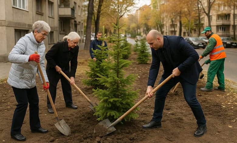 Залесяване Пловдив с нови 1000 дръвчета