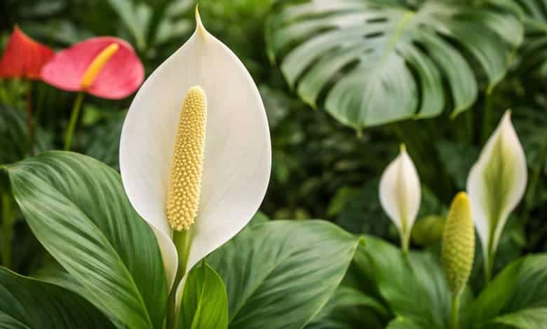 Семейство Araceae (Змиярникови) – характерно съцветие кочан с прицветник